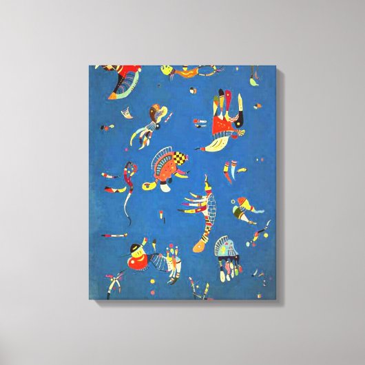 Kandinsky - Sky Blue Leinwanddruck (Vorderseite)