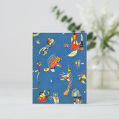 Kandinsky - Sky Blue Postkarte (Stehend Vorderseite)