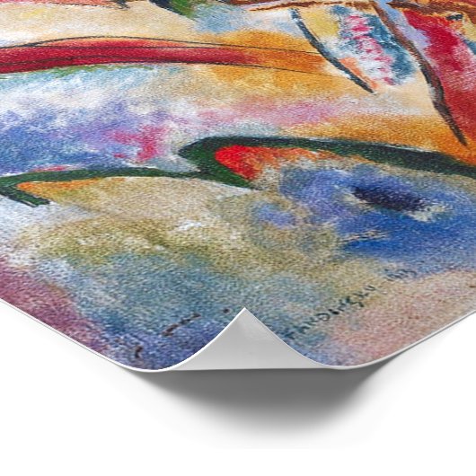 Kandinsky Small Pleasures Poster (Ecke)