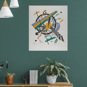 Kandinsky 'Small World' 1922 Poster