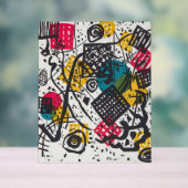 Kandinsky Small Worlds / Abstrakt Classic Acrylschild (Neutral)