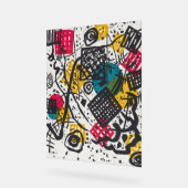 Kandinsky Small Worlds / Abstrakt Classic Acrylschild (Winkel)