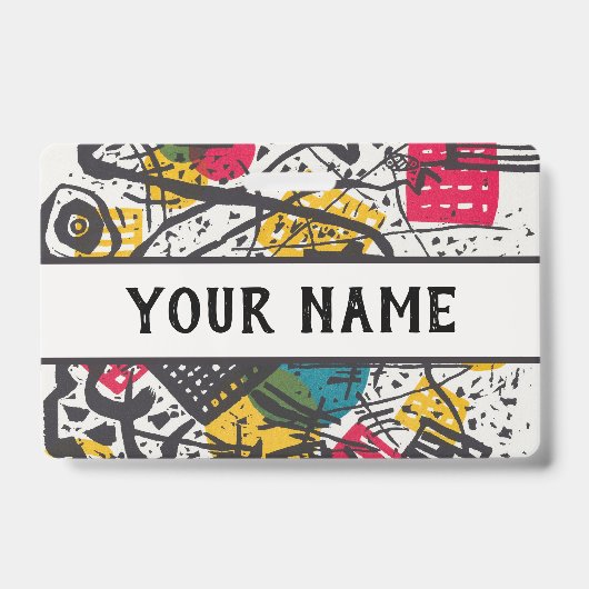 Kandinsky Small Worlds / Abstrakt Classic Ausweis (Front)