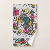 Kandinsky Small Worlds / Abstrakt Classic Badhandtuch Set (Handtuch)