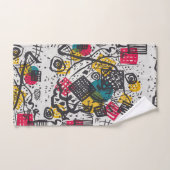 Kandinsky Small Worlds / Abstrakt Classic Badhandtuch Set (Handtuch)