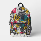 Kandinsky Small Worlds / Abstrakt Classic Bedruckter Rucksack (Vorderseite)