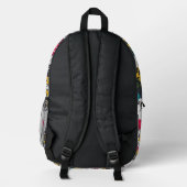 Kandinsky Small Worlds / Abstrakt Classic Bedruckter Rucksack (Rückseite)