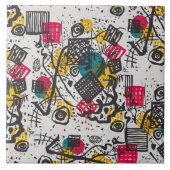 Kandinsky Small Worlds / Abstrakt Classic Fliese (Vorderseite)
