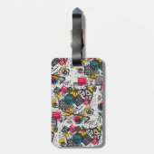 Kandinsky Small Worlds / Abstrakt Classic Gepäckanhänger (Rückseite vertikal)