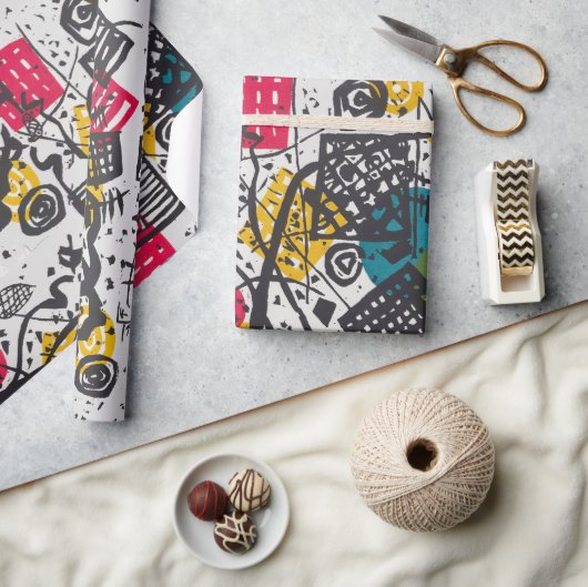 Kandinsky Small Worlds / Abstrakt Classic Geschenkpapier (Handwerk)