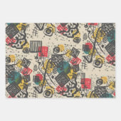 Kandinsky Small Worlds / Abstrakt Classic Geschenkpapier Set (Vorderseite 3)
