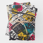 Kandinsky Small Worlds / Abstrakt Classic Geschenkpapier Set (Beispiel)