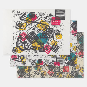 Kandinsky Small Worlds / Abstrakt Classic Geschenkpapier Set
