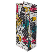 Kandinsky Small Worlds / Abstrakt Classic Geschenktüte Für Weinflaschen (Vorderseite Schrägansicht)