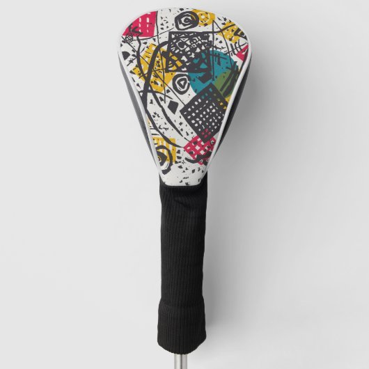 Kandinsky Small Worlds / Abstrakt Classic Golf Headcover (Vorderseite)
