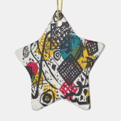 Kandinsky Small Worlds / Abstrakt Classic Keramik Ornament (Links)