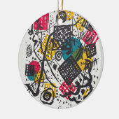 Kandinsky Small Worlds / Abstrakt Classic Keramik Ornament (Links)