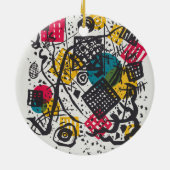 Kandinsky Small Worlds / Abstrakt Classic Keramik Ornament (Hinten)