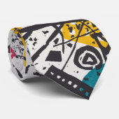 Kandinsky Small Worlds / Abstrakt Classic Krawatte (Gerollt)