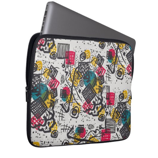 Kandinsky Small Worlds / Abstrakt Classic Laptopschutzhülle (Vorne Rechts)