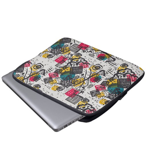 Kandinsky Small Worlds / Abstrakt Classic Laptopschutzhülle (Vorne Knopf)