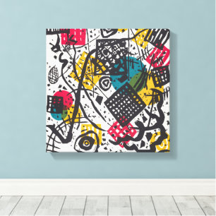 Kandinsky Small Worlds / Abstrakt Classic Leinwanddruck