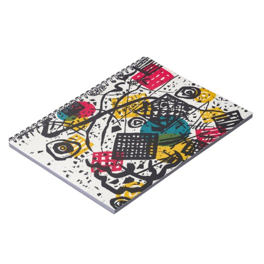 Kandinsky Small Worlds / Abstrakt Classic Notizblock (Linke Seite)