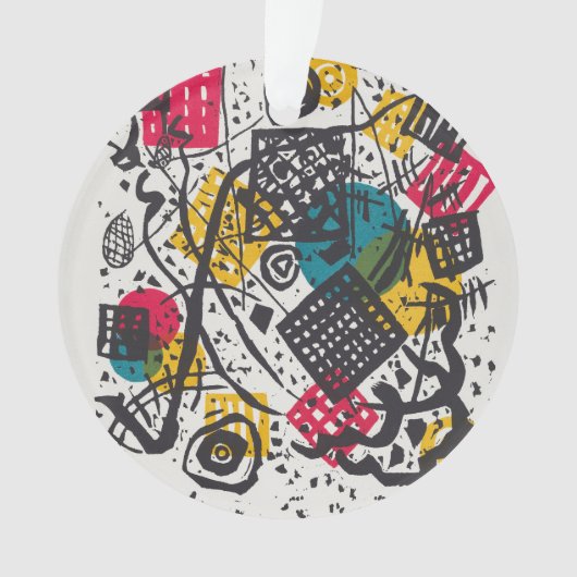 Kandinsky Small Worlds / Abstrakt Classic Ornament (Vorderseite)