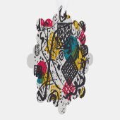 Kandinsky Small Worlds / Abstrakt Classic Ornament Karte (Rechts)