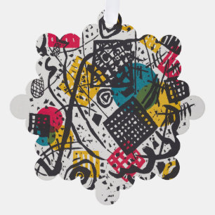 Kandinsky Small Worlds / Abstrakt Classic Ornament Karte