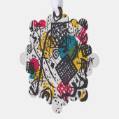 Kandinsky Small Worlds / Abstrakt Classic Ornament Karte (Linke Ecke)