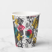 Kandinsky Small Worlds / Abstrakt Classic Pappbecher (Vorderseite)