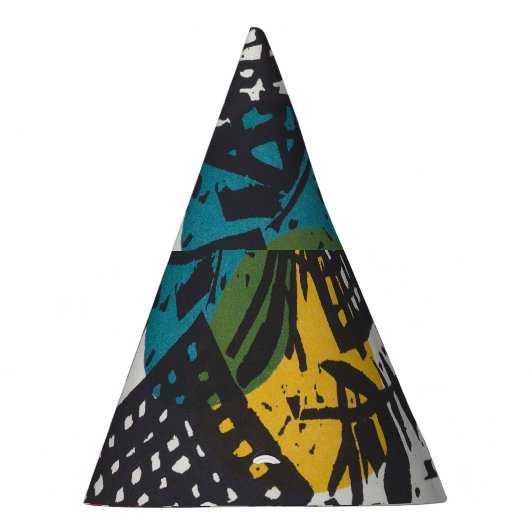 Kandinsky Small Worlds / Abstrakt Classic Partyhütchen (Rechts)