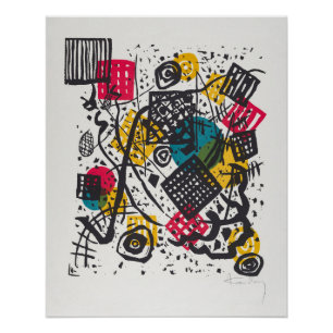 Kandinsky Small Worlds / Abstrakt Classic Poster