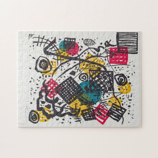 Kandinsky Small Worlds / Abstrakt Classic Puzzle (Horizontal)
