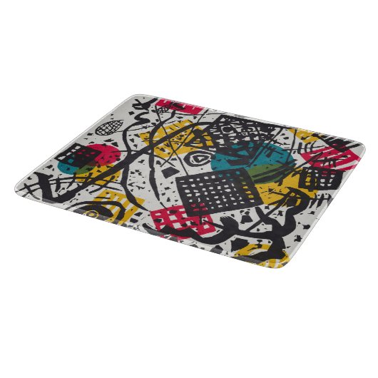 Kandinsky Small Worlds / Abstrakt Classic Schneidebrett (Ecke)