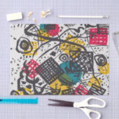 Kandinsky Small Worlds / Abstrakt Classic Seidenpapier (Handwerk)