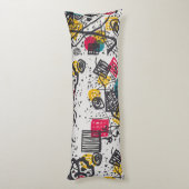 Kandinsky Small Worlds / Abstrakt Classic Seitenschläferkissen (Rückseite (Vertikal))