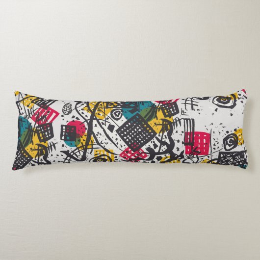 Kandinsky Small Worlds / Abstrakt Classic Seitenschläferkissen (Vorderseite)