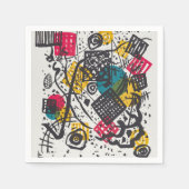 Kandinsky Small Worlds / Abstrakt Classic Serviette (Vorderseite)