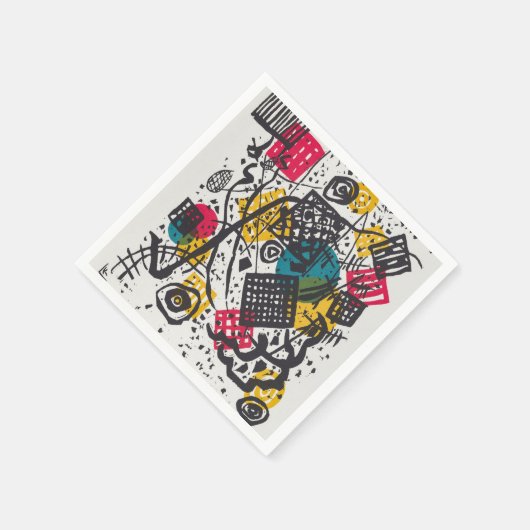 Kandinsky Small Worlds / Abstrakt Classic Serviette (Ecke)