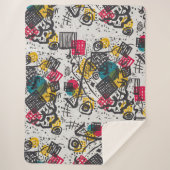 Kandinsky Small Worlds / Abstrakt Classic Sherpadecke (Vorderseite)