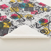 Kandinsky Small Worlds / Abstrakt Classic Sherpadecke (3/4)