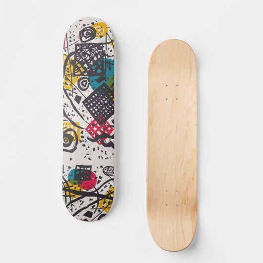 Kandinsky Small Worlds / Abstrakt Classic Skateboard (Vorderseite)