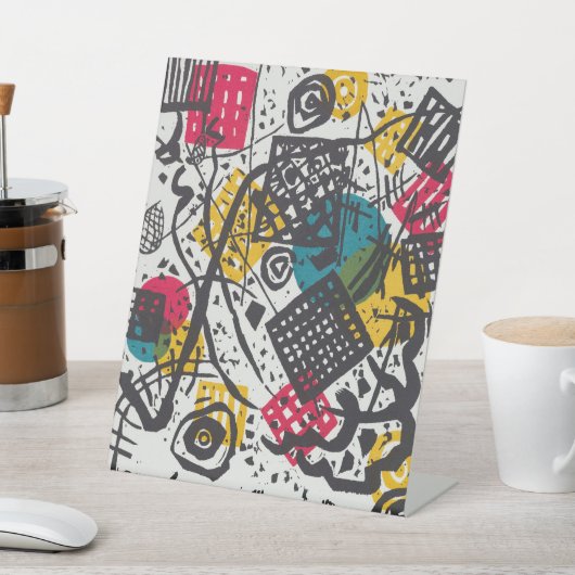 Kandinsky Small Worlds / Abstrakt Classic Sockelschild (In SItu)