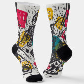 Kandinsky Small Worlds / Abstrakt Classic Socken (Gewinkelt)