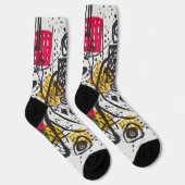 Kandinsky Small Worlds / Abstrakt Classic Socken (Rechts)