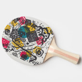 Kandinsky Small Worlds / Abstrakt Classic Tischtennis Schläger (Seitenansicht)