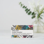 Kandinsky Small Worlds / Abstrakt Classic Visitenkarte (Stehend Vorderseite)