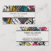 Kandinsky Small Worlds / Abstrakt Classic Visitenkarte (Vorne/Hinten)